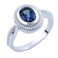 Серебряное кольцо Silver Breeze с александритом 17 размер (1765364) GG, код: 1193658