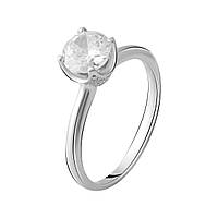 Серебряное кольцо SilverBreeze с фианитами (2055747) 17 размер GG, код: 6434423