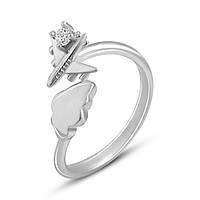 Серебряное кольцо SilverBreeze с фианитами (2134770) adjustable GG, код: 8026214