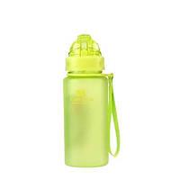 Бутылка для воды CASNO 400 мл MX-5028 More Love Зеленая с соломинкой IN, код: 7541692