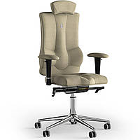 Кресло KULIK SYSTEM ELEGANCE Ткань с подголовником без строчки Кремовый (10-901-BS-MC-0501) DH, код: 1689403