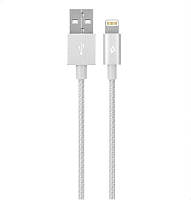 Кабель Ttec (2DKM02G) USB - Lightning, AlumiCable, 1.2м, Silver, MFi GG, код: 6708209