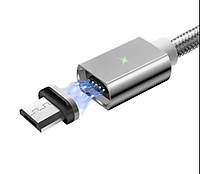Магнитный кабель серый ESSAGER для micro USB 1метр GG, код: 8382024