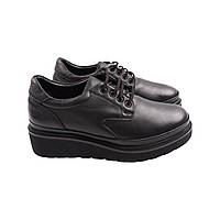 Туфлі жіночі Euromoda чорні натуральна шкіра 511-22DTC 38 DH, код: 7682355