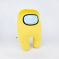 Мягкая игрушка Weber Toys космонавт Among Us 20см Желтый (WT6673) NX, код: 2594664