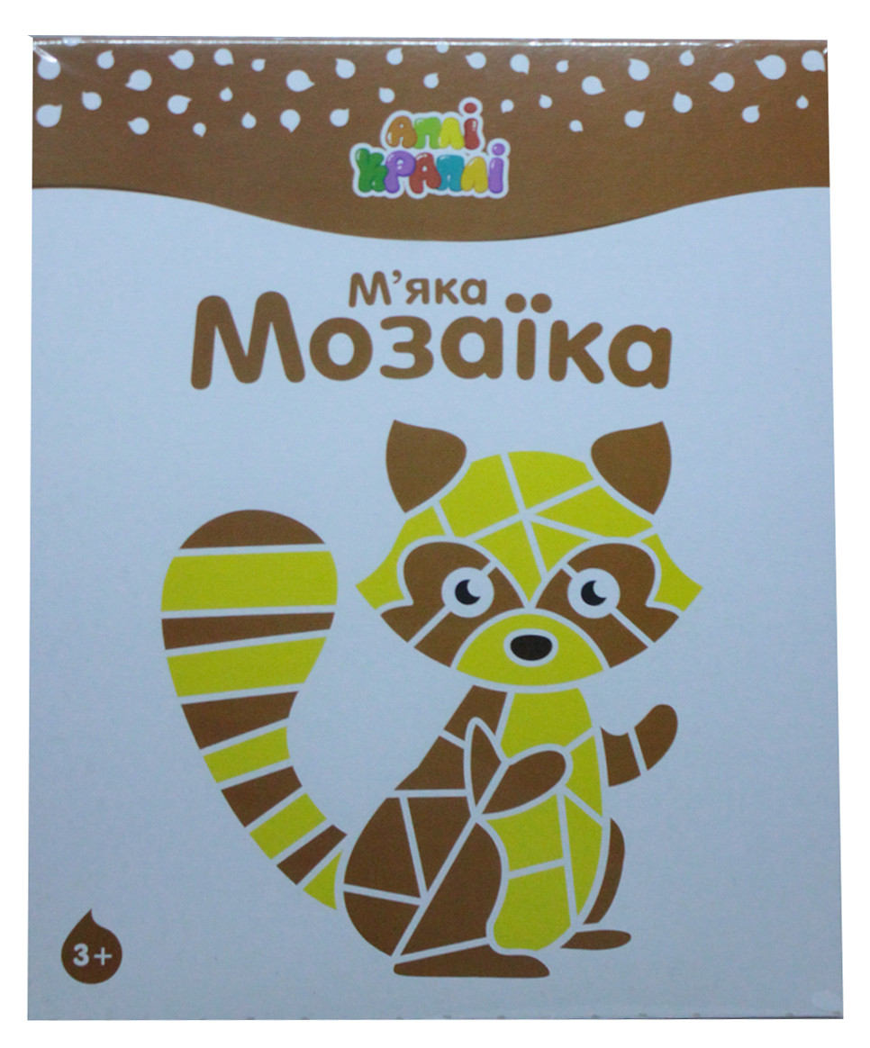Мягкая открытка мозаика Mic Енот (ММ-01) NX, код: 7293533 - фото 1 - id-p2176514133