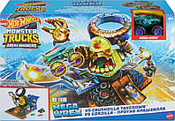 Трек Хот Вилс Монстр Трак Сокрушители Арены Hot Wheels Monster Trucks Arena Smashers Mattel HPR47