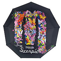 Женский зонт-автомат Зодиак в подарочной упаковке с платком от Rain Flower Скорпион Scorpio 0 BM, код: 8198880