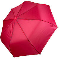 Женский однотонный зонт полуавтомат на 8 спиц от Toprain розовый 0102-5 BM, код: 8324221