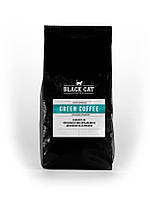 Кава в зернах Black Cat Green 50% Арабіки 50% Робуста 500 г (11-353) UP, код: 2580135