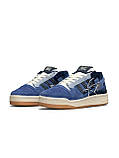 Жіночі кросівки Adidas Forum 84 Low "Off White" Navy White New, фото 4