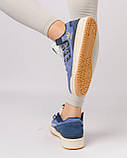 Жіночі кросівки Adidas Forum 84 Low "Off White" Navy White New, фото 9