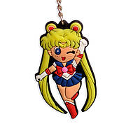 Брелок Сейлор Мун Sailor Moon Резиновый Rubber v2 (20293) Bioworld UP, код: 8205839