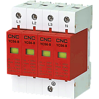 Ограничитель импульсного перенапряжения CNC YCS6-В 4Р 3P+N (Б00033916)