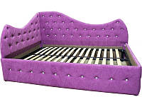 Угловая кровать Ribeka Афина Фиолетовый (05K02) UD, код: 6491871
