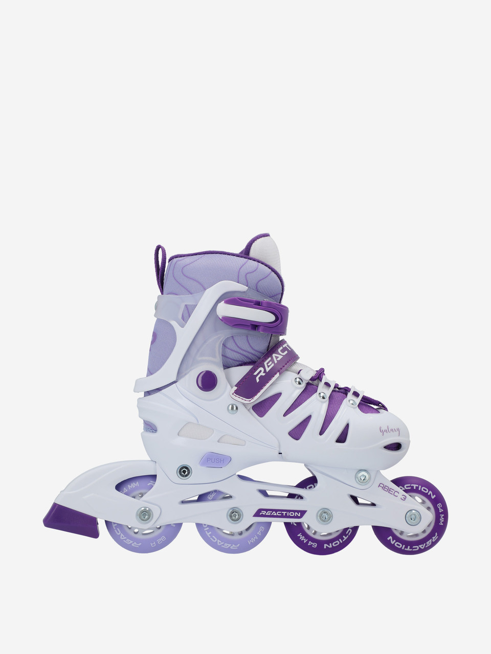 Роликові ковзани дитячі розсувні REACTION Galaxy Girl, фото 1
