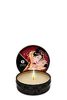 Массажная свеча, Shunga Massage Candle, 30 мл, клубника