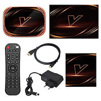 Медиаплеер Android 11 Smart TV Box Amlogic S905X4 4/64ГБ Vontar X4