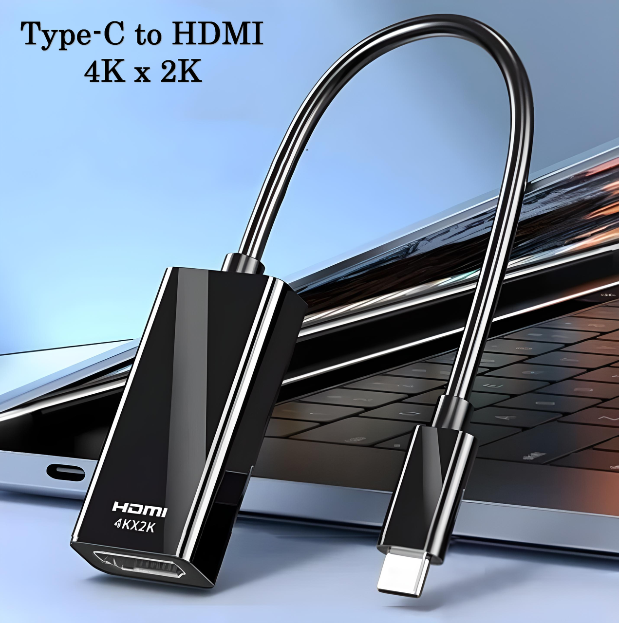 Конвертер перехідник адаптер Type-C to HDMI 4K