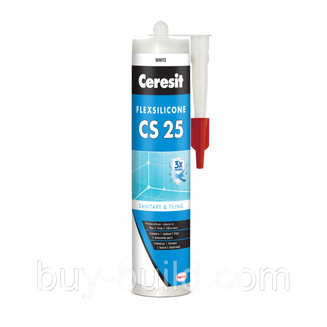 Силіконовий шов Ceresit CS25 280мл
