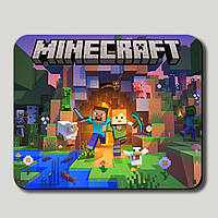 Игровой коврик для мыши "Minecraft / Майнкрафт" №1
