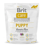 Сухой корм для щенков всех пород Брит Brit Care Puppy All Breed Lamb & Rice 1 кг