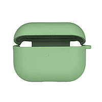 Чехол с микрофиброю Silicone Case Airpods Pro Spearmint NB, код: 8294746