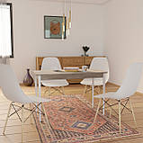 Стіл Неман МОНО 1180х580 Бетон/Білий, фото 2