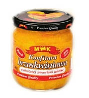 Конфитюр персиковый с низким содержанием сахара M&K Konfitura Brzoskwiniowa 446г Польша