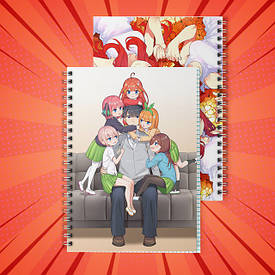 Зошити на пружині 5-toubun no Hanayome / П'ять наречених