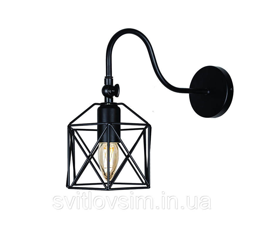 Бра 756WPR101F3-1 BK