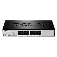 Коммутатор D-Link DES-1016D/H1A 16-port UTP 10/100Mbps metall