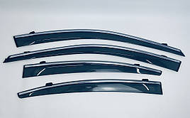 Дефлектори вікон (ветровики) Subaru Legaсy sedan 2010-2015 (TAN)