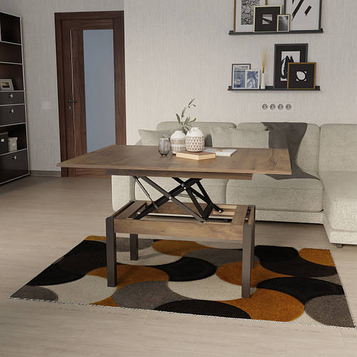 Стол-трансформер Неман БАТТЕР Таксус/Венге (ID#2176560850), цена: 2940 ...