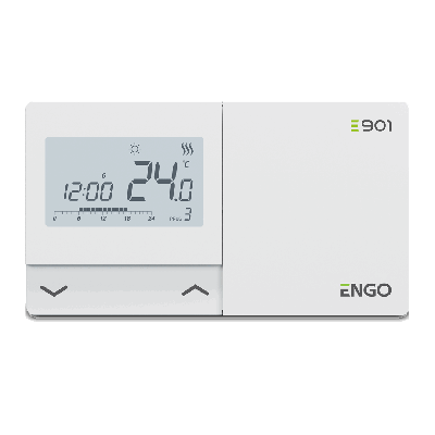 Програматор дротовий терморегулятор ENGO E901, 2хАА