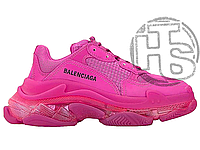 Женские кроссовки Balenciaga Triple S Clear Sole Pink ALL03380