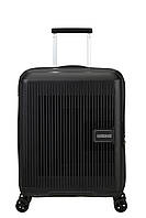 Чемодан 55 См American Tourister AEROSTEP BLACK 55x40x20(23) MD8*09001 NB, код: 8290626