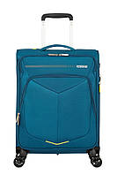 Чемодан 55 См American Tourister SUMMERFUNK BLUE 55x40x23(25) 78G*51003 NB, код: 8290652