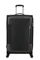 Чемодан 81 См American Tourister PULSONIC ASPHALT BLACK 81x49x31(34) MD6*09003 NB, код: 8290796