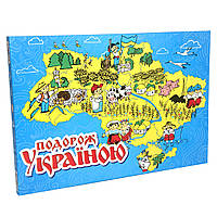 Настільна гра Strateg Подорож Україною українською мовою (59) NB, код: 8123997