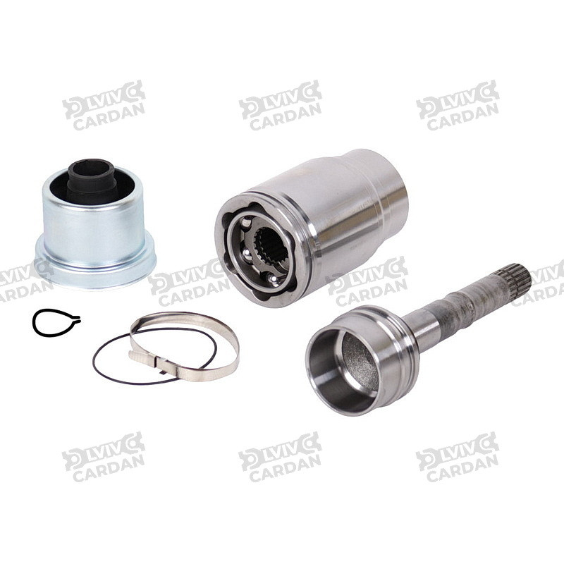 Шрус к/в (20-68) h=101mm, TOYOTA середній, тр.60x2mm, + вал, HONDA, VOLVO, RN760MSY60-25 (DSP)