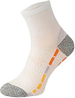 Шкарпетки Comodo RUN3 Білий Помаранчевий (COMO-RUN-3-02-3942) NB, код: 5575095