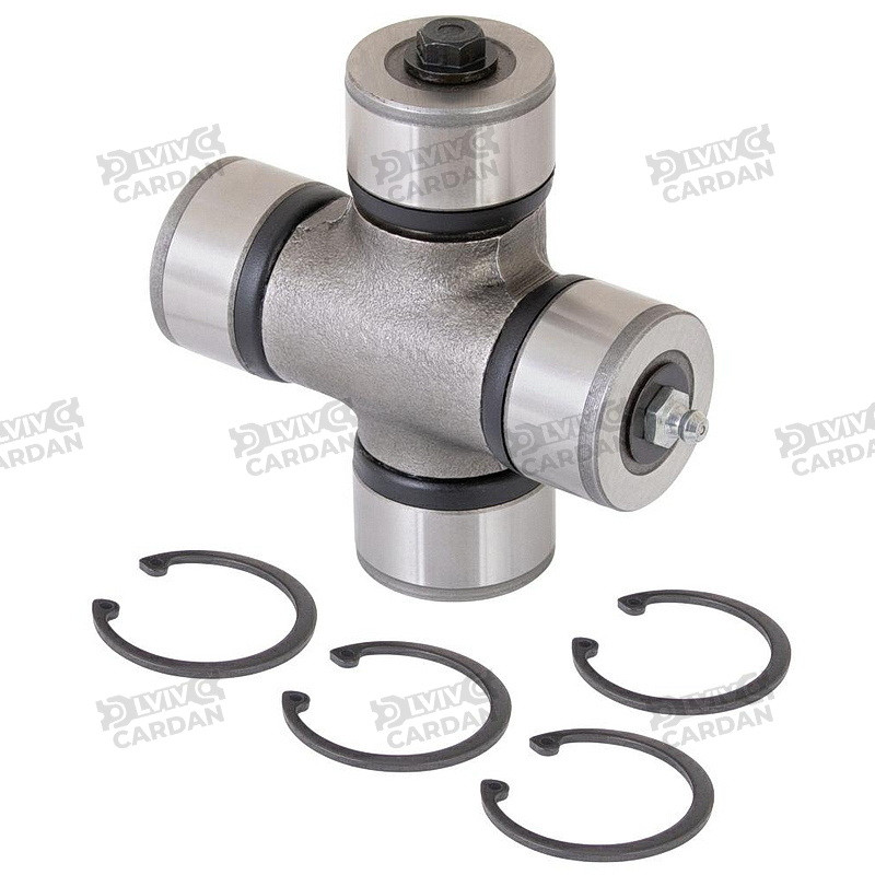 Хрестовина піввісі 40x104.3, не симетрична, центральна змазка, MAN, MB,зсув 8mm, OF514W (DSP)