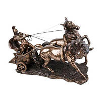 Настольная фигурка Римский воин на колеснице с бронзовым покрытием 62х45 см AL226544 Veronese NB, код: 8288910