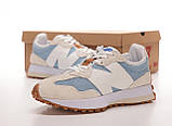 Жіночі кросівки New Balance 327 Levi's Blue (W), фото 5