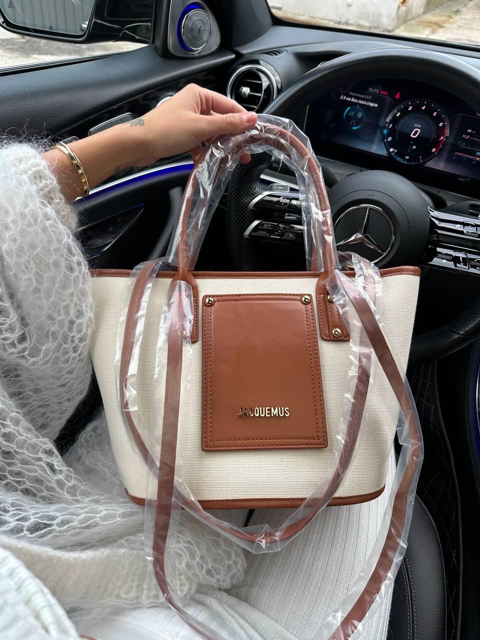 Жіноча сумка Жакмюс коричнева Jacquemus Brown