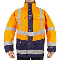 Куртка німецька вологозахисна зі світловідбивачами Helly Hansen 3M WORK JACKET SCOTCHLITE ™ б/в S