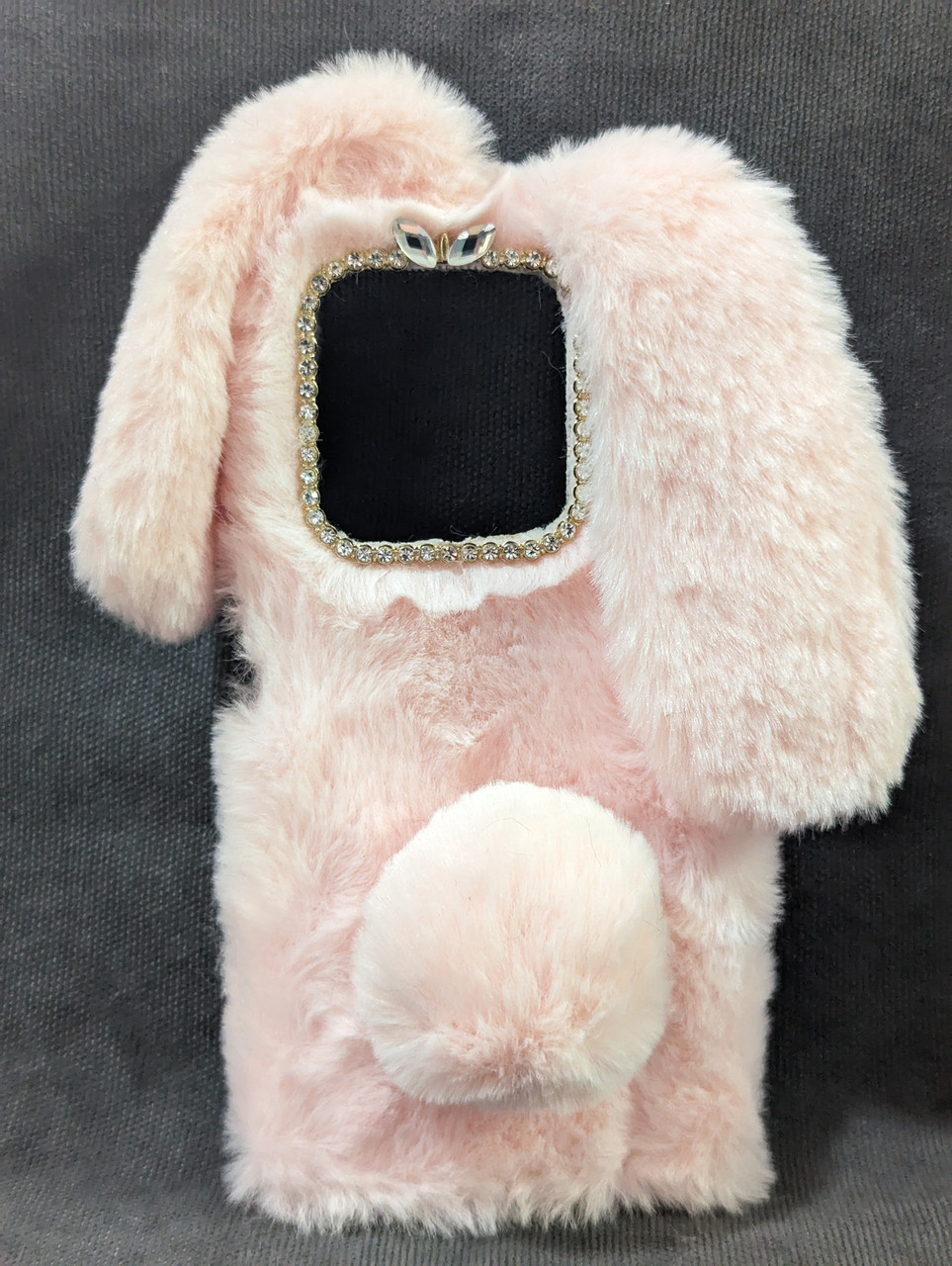 Чехол кролик для Redmi Note 13 мягкий чехол для Xiaomi Redmi Note 13 чехол с ушками для смартфона Розовый - фото 1 - id-p2176581784