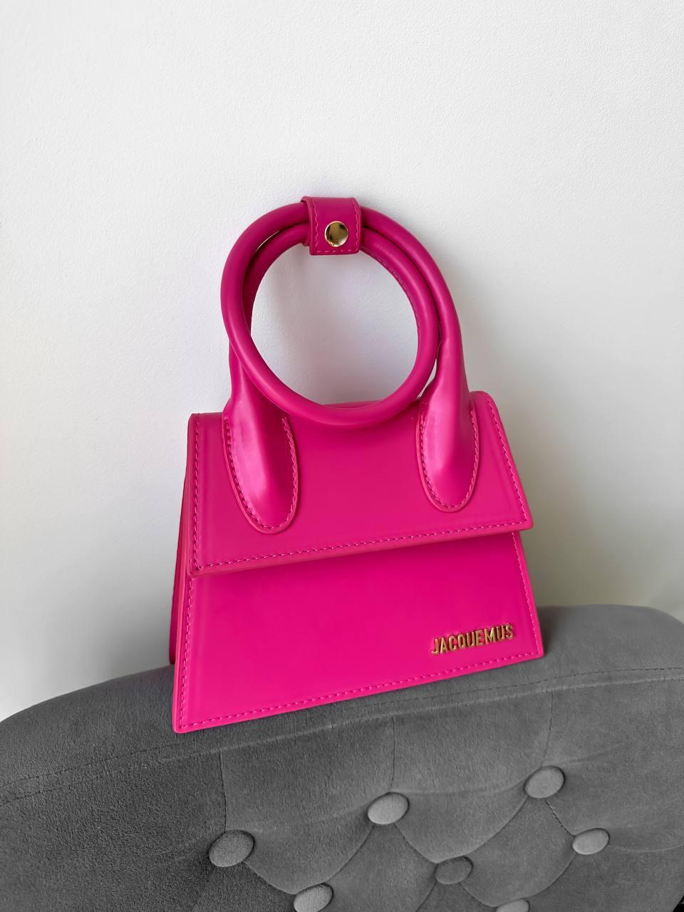 Жіноча сумка Жакмюс рожева Jacquemus Pink