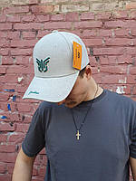 Стильная женская серая кепка с лого Yenkeas,молодежная мужская бейсболка бренда Narason